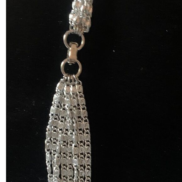 Sarah Coventry 8-strand Necklace, in Silver tone, Stamped - Picture 3 of 3